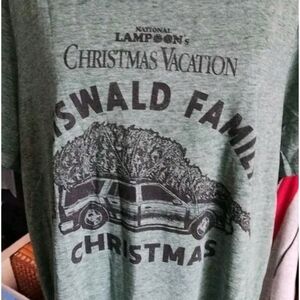 Maurices Green Christmas Vacation Tee